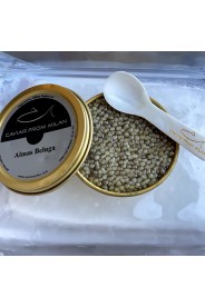 Caviale Almas Beluga su acqua - Caviar Milan