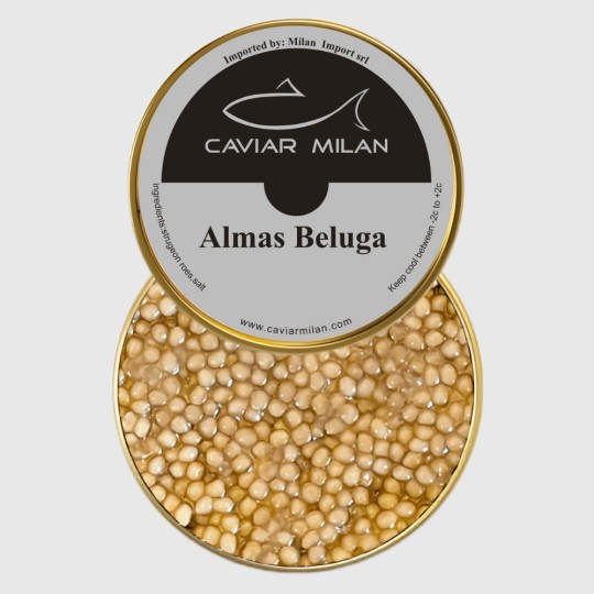 Caviale Almas Beluga - Caviar Milan